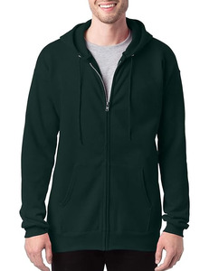 OEM High Quality Unisex Heavyweight Sweatshirt Hoodie Custom Lined Distressed Full Zip Hoodie with Logo Print - Product Image 6