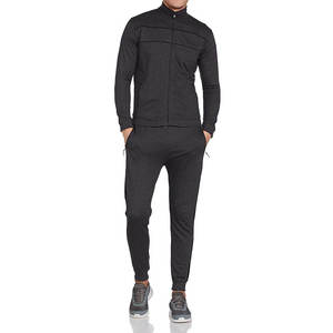 Stylish Sports Tracksuits for Men <b>Zipper</b> Closure and Hooded Collar <b>Top</b> Men Tracksuit Custom High Quality Sportswear Tracksuit - Product Image 1