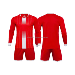 Hot Selling Men's Adult Soccer Uniform Kit with OEM Service Custom Color & Logo Sublimation Printing - Product Image 5