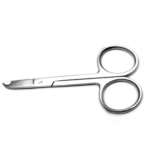 Ciseaux à points chirurgicaux manuels en acier inoxydable pour la coupe et l'élimination sûres des sutures, réutilisables, stérilisation à haute température - Product Image 3