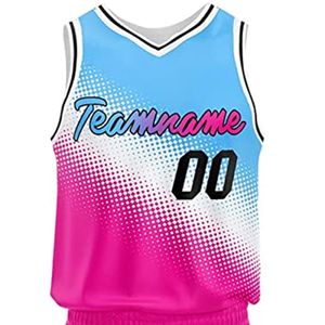New Design Low MOQ 100% Polyester Mesh 220g Plus Size Breathable Quick Dry Custom Printed Sleeveless Basketball Uniform Sports - Product Image 5