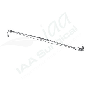 Écarteur chirurgical Senn-Miller 16 cm, manuel, à pointe tranchante et arrondie, en acier inoxydable, instrument de chirurgie générale, classe I, usage hospitalier - Product Image 3