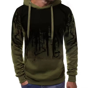 เสื้อฮู้ดพิมพ์ลายแบบ Sublimation ทั้งตัว ผลิตตามสั่งจากโรงงาน OEM สีพื้น ลายกราฟิก คุณภาพสูง ผ้าโพลีเอสเตอร์ ขายส่ง - Product Image 3