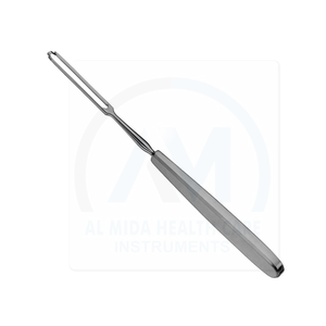 Cuchillo Giratorio Al Mida de 19.5cm, Forma de Bayoneta, 3mm 4mm 5mm, Acero Inoxidable Alemán, Instrumentos Manuales de Cirugía Plástica ENT, CE - Product Image 1