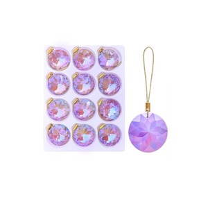 Ornements de Noël (9'' 10 pièces) Grandes boules de Noël gonflables, décorations de Noël pour l'intérieur et l'extérieur, décorations de fêtes - Product Image 3