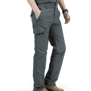 Pantalones de Diseño Nuevo con Frente Plano y Bolsillos Laterales, Resistentes a las Arrugas, Casuales, Talla Grande para Hombre, Diseño de Frente Plano - Product Image 1