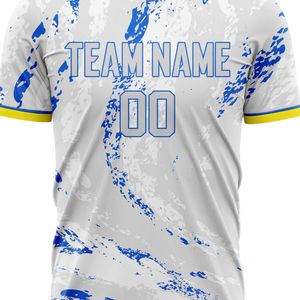 Camiseta de Fútbol Más Vendida, Manga Corta, Nuevo Diseño, Secado Rápido, Absorbe la Humedad, Personalizable, Uso Diario, Precio Económico - Product Image 2