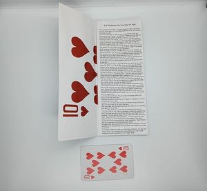Tour de magie : Prédiction de 3 cartes par le magicien, avec dispositif pliable pour la magie mentale, pour close-up et scène - Product Image 2