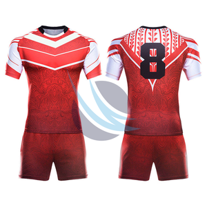 Conjunto de Uniforme de Rugby Personalizado para Hombre, Uniforme de Fútbol Americano Sublimado, Nuevo Diseño de Tendencia, Uniformes de Rugby al por Mayor de Alta Calidad - Product Image 3