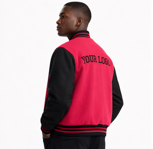 Custom Varsity <b>Jacket</b> Letterman Wool Body <b>Leather</b> Sleeves Baseball Varsity <b>Jacket</b> College Bomber <b>Jacket</b> For <b>Men</b> - Product Image 3