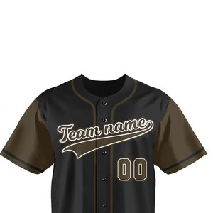 Dernier modèle de maillot de baseball personnalisé de haute qualité, faible MOQ, nouveau design, impression numérique par sublimation, vêtements d'été pour baseball et softball - Product Image 4