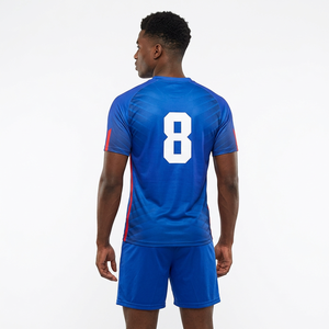 Ensemble d'uniformes de rugby en gros – Maillot et short de rugby personnalisés par sublimation, tenue de sport d'équipe, design drapeau Union Jack - Product Image 2
