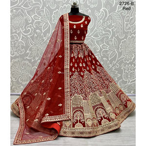 Nupcial Indio Desgaste Terciopelo Colecciones Para Novia Con Zarkhan Trabajo Por Fabzone - Product Image 3