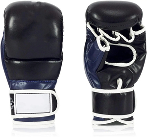 Gants de combat MMA professionnels en cuir véritable, gants de frappe pour sac de frappe lourd, gants de sparring MMA, équipement de boxe, gants d'entraînement personnalisés - Product Image 2