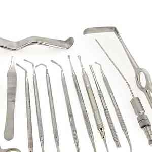 Kit d'instruments dentaires vétérinaires de haute qualité pour interventions chirurgicales mineures, 16 pièces, tout-en-un, ensemble de chirurgie dentaire personnalisé, certifié CE par GS - Product Image 6