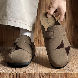 Zapatos unisex de primavera con punta cerrada, sin cordones, para parejas, pantuflas casuales para hombre. - Product Image 4