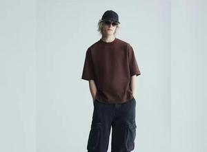 Men's New Style Loose Fit Oversized Baggy T-<b>Shirt</b> 100% Cotton Drop Shoulder <b>Plain</b> Dyed Crew Neck Wholesale Cheap <b>White</b> Oversized - Product Image 5