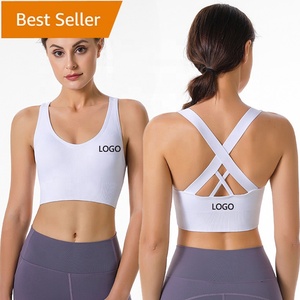 Quick Dry Solid Breathable Women 3-Piece Long Sleeve Leggings Compression <b>Jacket</b> Sports Bra Yoga Gym <b>Workout</b> Set Front - Product Image 2
