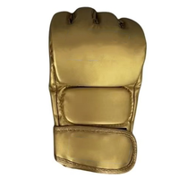 Gants de sport professionnels MMA UFC personnalisés OEM d'usine, demi-doigts, en PU, pour arts martiaux