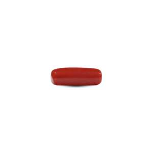 Premium 6.65 Carat Natural Red Coral Oval Cut Loose Gemstone for Fine Jewelry - Product Image 2
