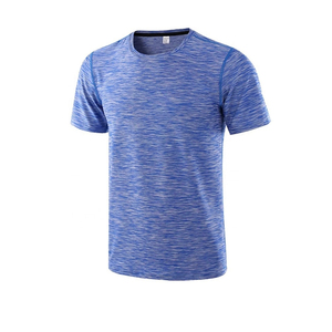 T-shirt de fitness pour homme en coton 100% de qualité supérieure, col rond surdimensionné, à capuche, avec logo personnalisé pour le streetwear - Product Image 4