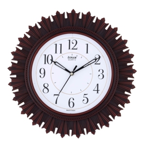 Horloges murales silencieuses tendance de 12 pouces pour la décoration du salon et la décoration murale de luxe pour la maison - Product Image 1