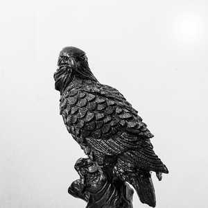 Masterpiece Handmade Brass Eagle Sculpture <b>Figure</b> Traditional Animal Decor for Living Room Floor Display Modern Design - Product Image 2