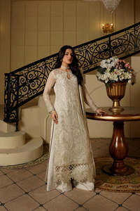 Robes de soirée pakistanaises haut de gamme, tenues de fête pour femmes, costume brodé 3 pièces, taille personnalisée, options de couleurs, style de mariage, Eid, style festif - Product Image 4