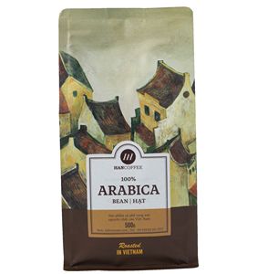 HANCOFFEE 100% Arabica Medium Roast Whole Beans Custom Bag Packaging OEM/ODM - Product Image 1