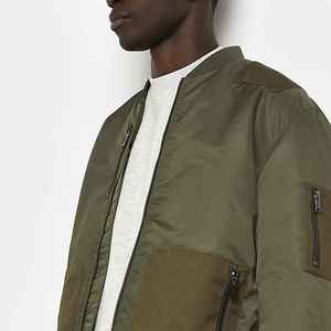 ACTIVE ENTERPRISES Chaqueta Bomber de Motocicleta Ecológica para Hombre, de Verano, Poliéster/Algodón, Cuello Redondo, Estilo Pullover - Product Image 6