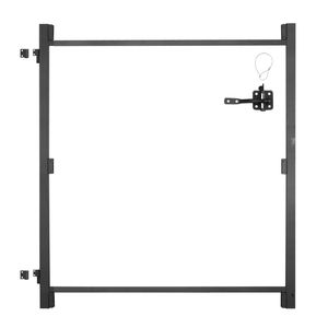 Kit di costruzione cancello regolabile anti-cedimento a tutta altezza, adatto per aperture di 60-96 pollici e recinzioni alte 6-7 piedi - Product Image 1