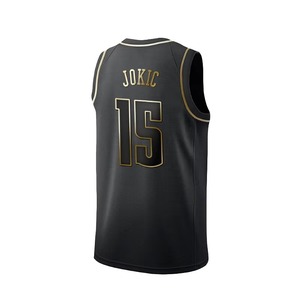 Camiseta sin mangas de los Denver Nuggets 15 Jokic para hombre, color negro, sublimada, cuello redondo, sin mangas, corte regular, para todas las estaciones - Product Image 5