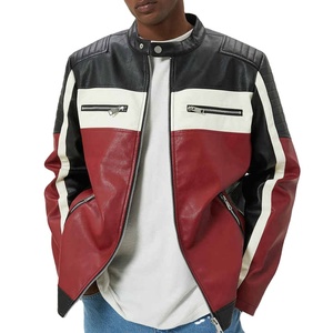 Stitchmode Wholesale Manufacturer Men's <b>Biker</b> <b>Jacket</b> Professional Design Fashionable Leather <b>Jacket</b> - Product Image 1