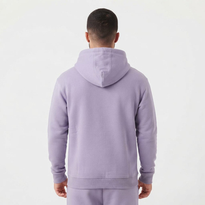 Sweat-shirt à capuche surdimensionné pour homme, personnalisable, en coton épais doublé, séchage rapide, écologique, 240g, avec cordon de serrage - Product Image 4