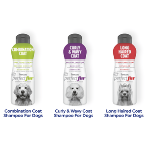 Champú TropiClean PerfectFur para Perros (16 fl oz) Combinado - Product Image 1