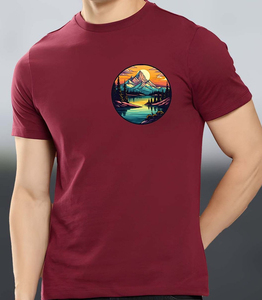 T-shirt en coton à col rond pour homme, coupe classique, uni, décontracté, à manches courtes, idéal pour la gym, l'entraînement et la mode, pour le marché mondial. - Product Image 5