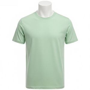 Camisetas de Manga Corta Hechas a Mano de Alta Gama, Fábrica en Pakistán, Camisetas Lisas de Alta Calidad para Hombre, 100% Algodón Jersey en Pakistán - Product Image 1