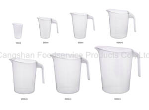 Tazas Medidoras Ecológicas Henry Foodservice, Medidores de Líquido de Plástico Modernos, Herramientas de Medición, Bolsa OPP Transparente - Product Image 2
