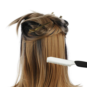 Professional Stainless Steel Hair Thinning <b>Razor</b> Salon Barber Texturizing Cutting Shaper <b>Razor</b> with Plastic Handle High Quality - Product Image 6