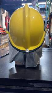 Casco de Seguridad para Bomberos RESQ, Material de Fibra de Vidrio y Cerámica Amarillo, Revestimiento Ignífugo en Polvo, 580 mm, Estilo Dividido, Fácil Operación 2 - Product Image 4