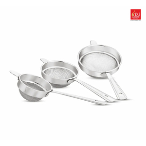 Nuevo diseño de coladores de doble malla SS, colador de malla fina, espumadera de cocina, apto para lavavajillas, para té y café - Product Image 1