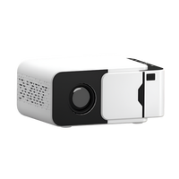 Mini projecteur sans fil Sudex T5, intelligent, Android 13, LCD portable avec haut-parleurs intégrés et double Wi-Fi pour la chambre à coucher et l'extérieur