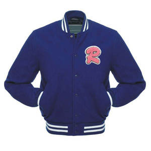 แจ็คเก็ตวาร์ซิตี้ผู้ชายทรงเข้ารูป แจ็คเก็ตวาร์ซิตี้ผ้าฝ้ายขายส่ง แฟชั่นคุณภาพสูง แจ็คเก็ตสปอร์ตคลาสสิกสไตล์ลำลองแนวสตรีทแวร์ - Product Image 3