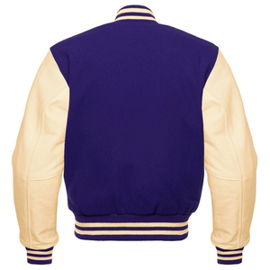 Blouson universitaire à manches longues pour hommes – Vente en gros, designs personnalisés uniques, streetwear décontracté, toile imperméable et respirante, réversible - Product Image 2