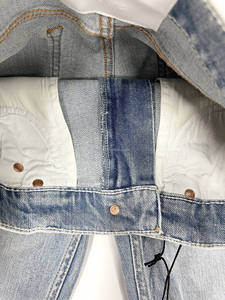 Jeans Desgastados para Hombre, Cintura Media, Duraderos, de Alta Calidad, Estilo Desgarrado, Color Sólido, Otoñales, Estilo Desgastado, Jeans Holgados de Pierna Estrecha - Product Image 6