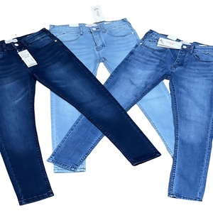 Versatile Vintage Winter Denim <b>Jeans</b> for Men-High <b>Elasticity</b> Casual Straight Fit Wholesale - Product Image 1