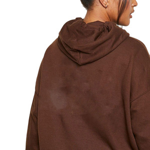 Sweat-shirt ample et surdimensionné avec pantalon de jogging long jusqu'aux chevilles, design OEM, ensemble de survêtement d'hiver pour femmes - Product Image 4