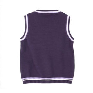 Pull-over décontracté pour l'école, 100% coton, de haute qualité, gilet à col en V pour garçons, hommes - Product Image 2