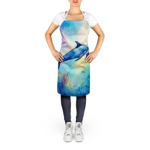 Dolphin Large Multicolor Unisex Kitchen <b>Apron</b> <b>for</b> <b>Cooking</b> Baking Crafts Gardening-<b>for</b> Adults & Unisex - Product Image 2