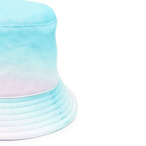 Sombrero de Pescador Unisex con Degradado de Color, Impresión por Sublimación, Poliéster/Algodón, Gorra de Verano para Playa y Protección Solar - Product Image 3